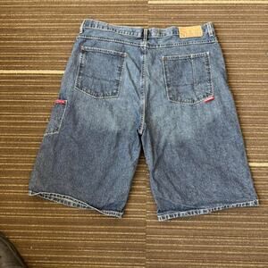 Vintage 90s y2k Nautica Denim Jeans Baggy blue denim shorts